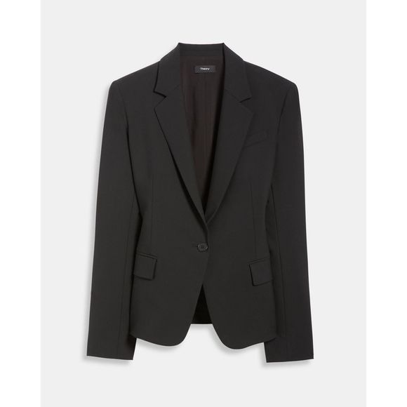 Theory Stretch Wool Gabe Blazer Jacket